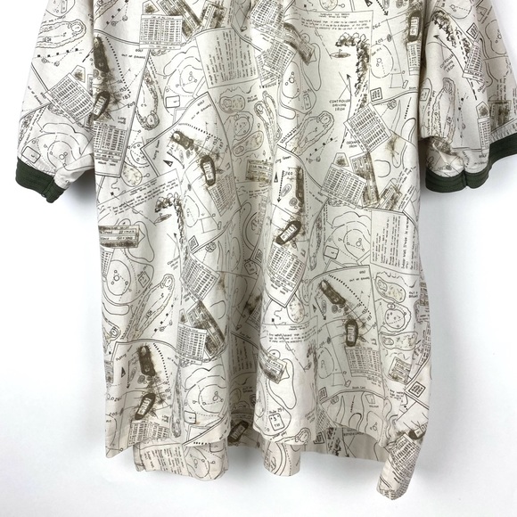 Dockers Golf Men’s Polo Shirt Golf Course Design XL - Picture 3 of 12